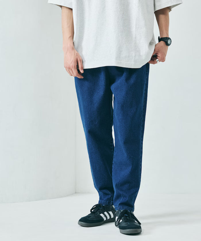 Basic Silhouette Stretch Easy Tapered Pants 【Limited Release】