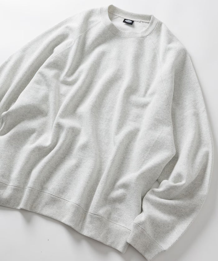 12oz Heavyweight Big Silhouette Raglan Sleeve Crew Neck Sweatshirt 【Limited Edition】