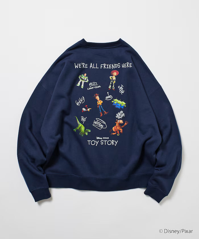 TOY STORY / Toy Story / Exclusive Back Print Crew Neck Sweat / RANDOM [Limited Edition]