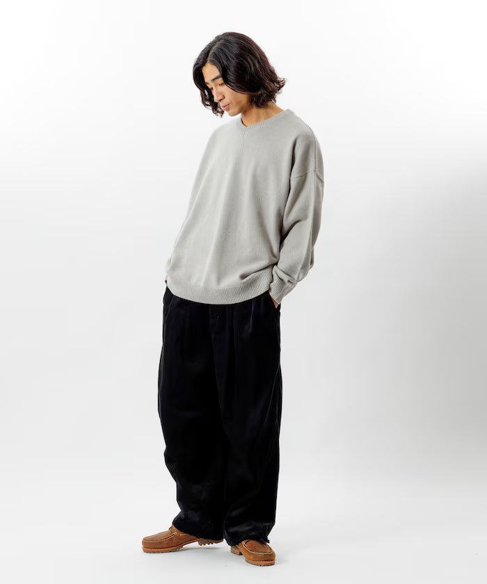Wide Silhouette Corduroy Military Circus Pants / Snow Pants 【Limited Edition】