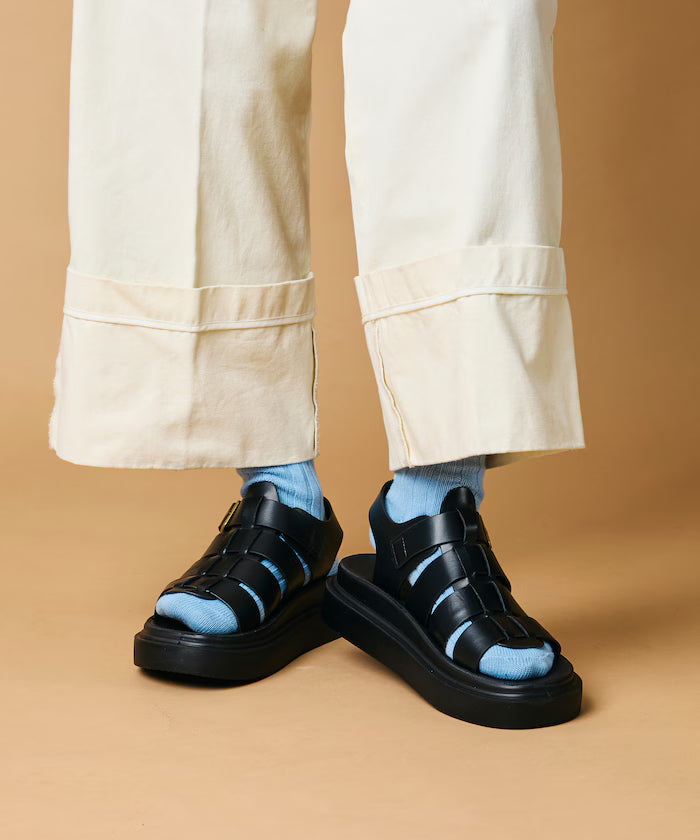 Leatherlet Gurka Sandals / Platform Sole [23=28cm] 【Limited Edition】