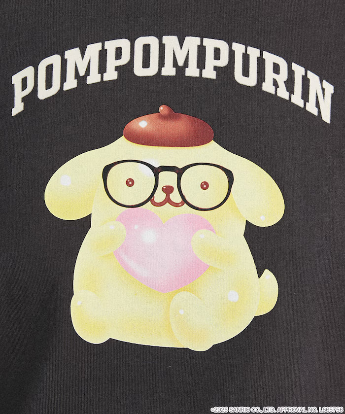 "SANRIO CHARACTERS" College Style Printed T-Shirt Limited Edition
