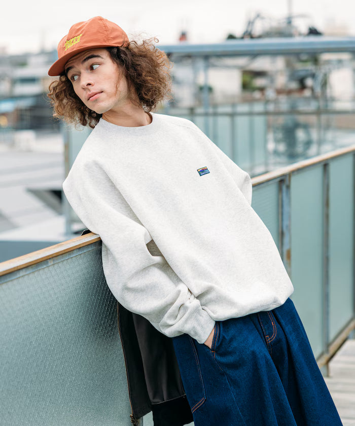 Big Silhouette One Point Logo Raglan Sleeve Spindle Sweatshirt [Limited Edition]