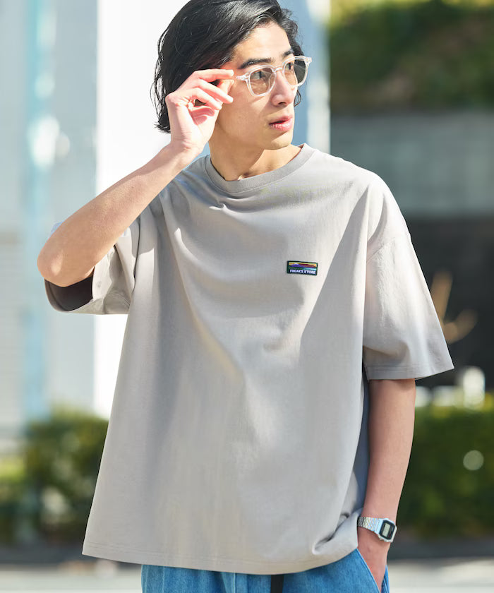 STORATECH/Stratech Big Silhouette One Point Logo T-Shirt/Antibacterial/Odor Resistant/Antimicrobial/UV Cut/Contact Cooling Moisture Wicking 【Limited Release】