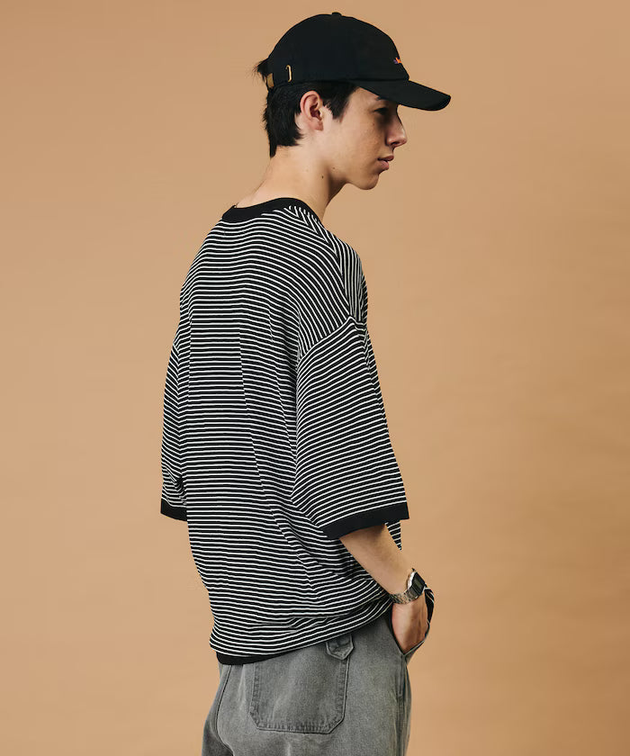 [New Color Added] SUPER ICE / Super Ice Crew Neck Knit T-Shirt / Contact Cooling