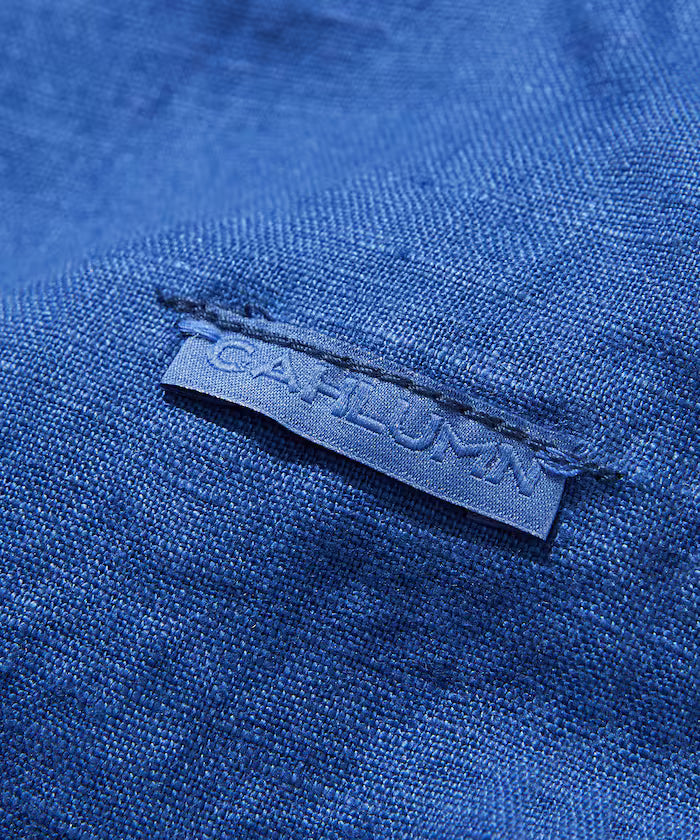 Linen Open Collar Shirt
