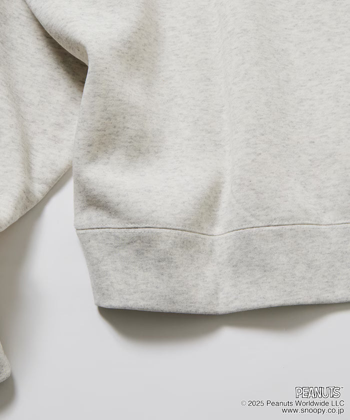 PEANUTS/Peanuts Exclusive Back Print Crew Neck Sweatshirt/Snoopy 【Limited Release】