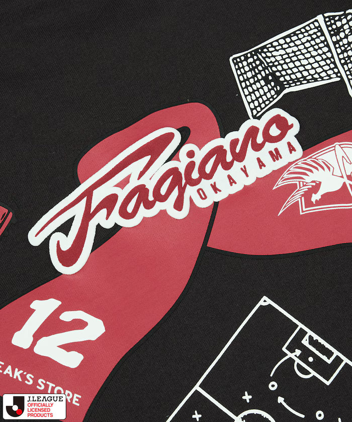 [Sales start on May 15 at 12:00] J.LEAGUE × FREAK'S STORE exclusive SUPPORTERS SHORT SLEEVE TEE [Okayama Prefectural Fagiano]