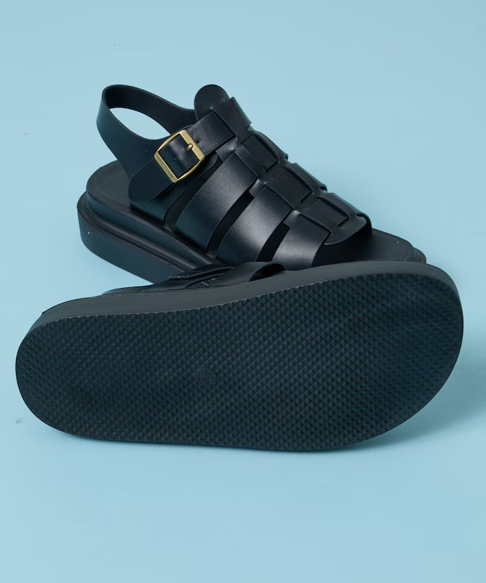 Leatherlet Gurka Sandals / Platform Sole [23=28cm] 【Limited Edition】