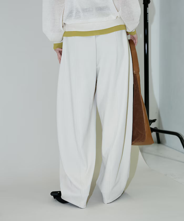 Cardboard Material Curve Pants Limited Edition