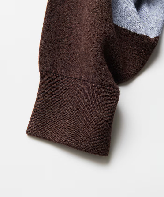 Big Silhouette Border Knit Rugby Shirt [Limited Edition]