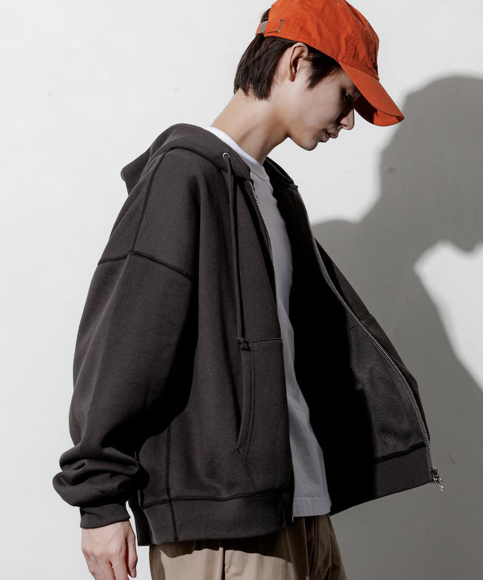 Relaxed Fit Zip-Up Hoodie 【Limited Edition】