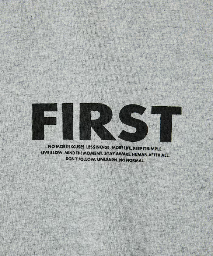 6 Ounce Front Logo Print Crew Neck T-Shirt / Back Print T-Shirt PRINT FRESH FIRST