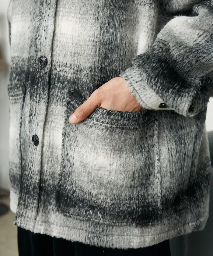 Shaggy Over Check Jacket [Limited Edition]