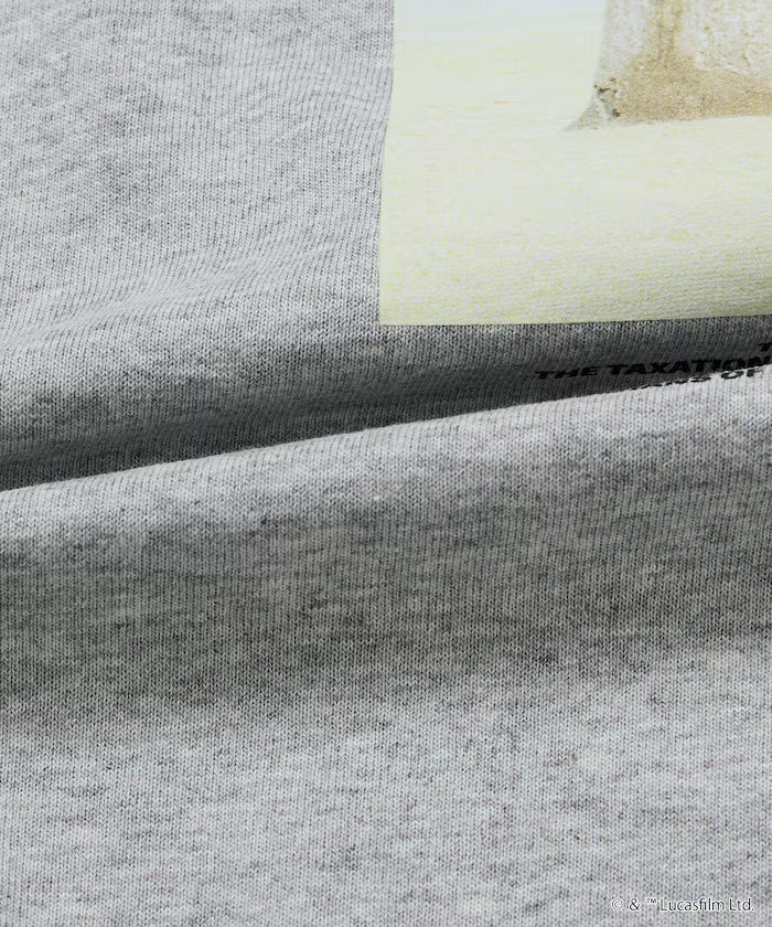 STAR WARS EPISODE 1/Star Wars Exclusive Big Silhouette Back Print Crew Neck T-shirt 【Limited Edition】