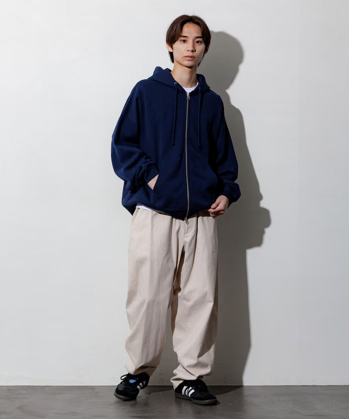 Relaxed Fit Zip-Up Hoodie 【Limited Edition】
