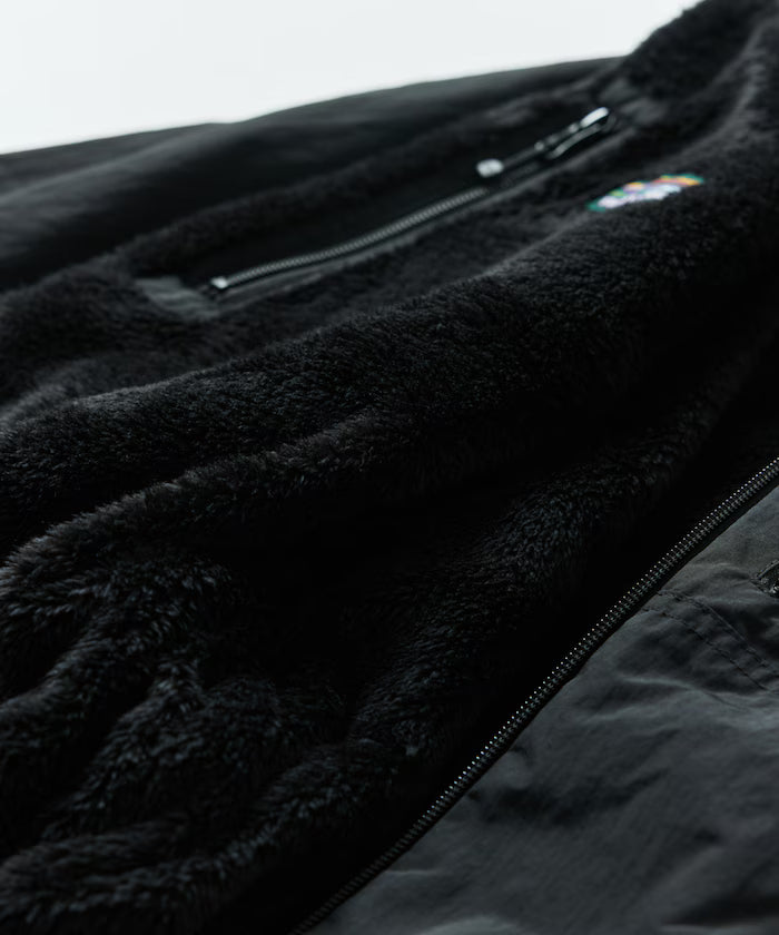 Relaxed Fit Nylon Fleece Reversible Blouson [Limited Release]