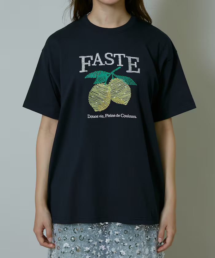 Lemon Embroidery T-shirt Limited Edition