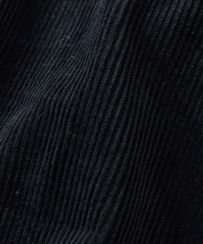 Wide Silhouette One Wash Curve Corduroy Pants