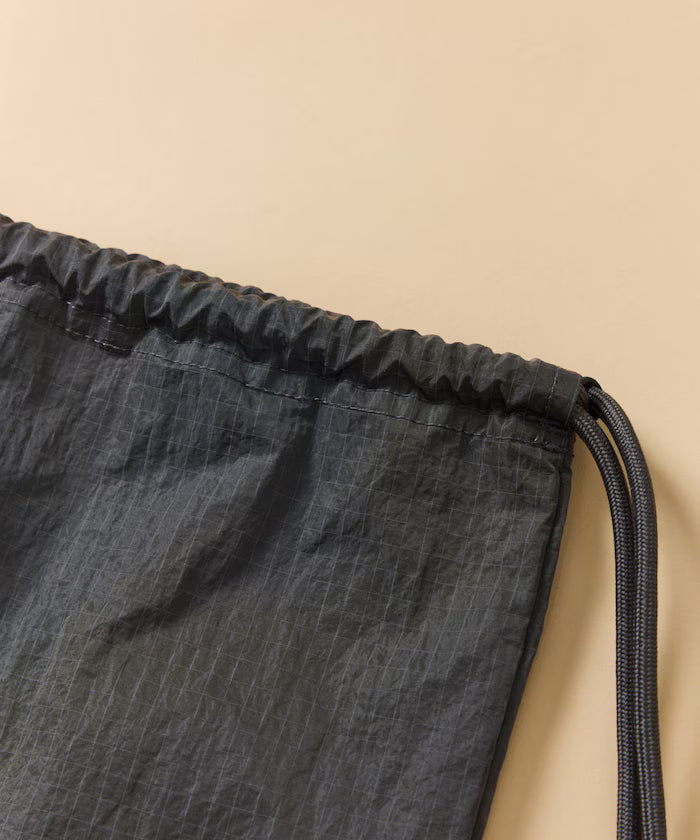 Outdoor Ripstop Nylon One Point Logo Zip-Up Parker Shorts Bag 3P Set