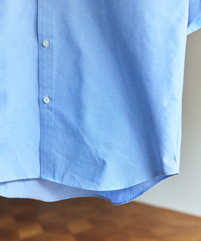 AIRDRY HIGH TECHYARN high-performance material oxford button-down shirt short sleeve moisture-wicking quick-dry
