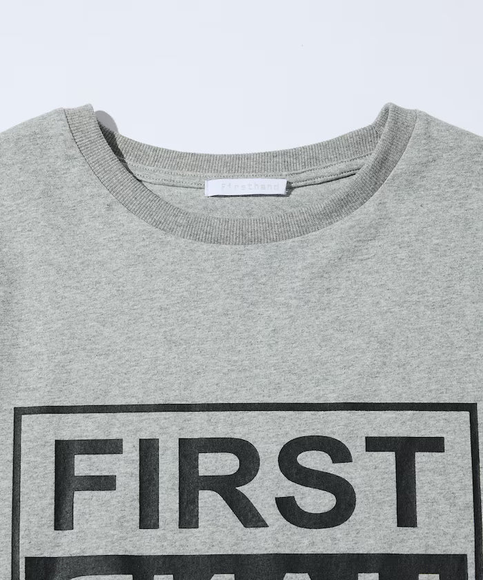 6 Ounce Front Logo Print Crew Neck T-Shirt / Print T-Shirt PRINT TWO-TIER BOX