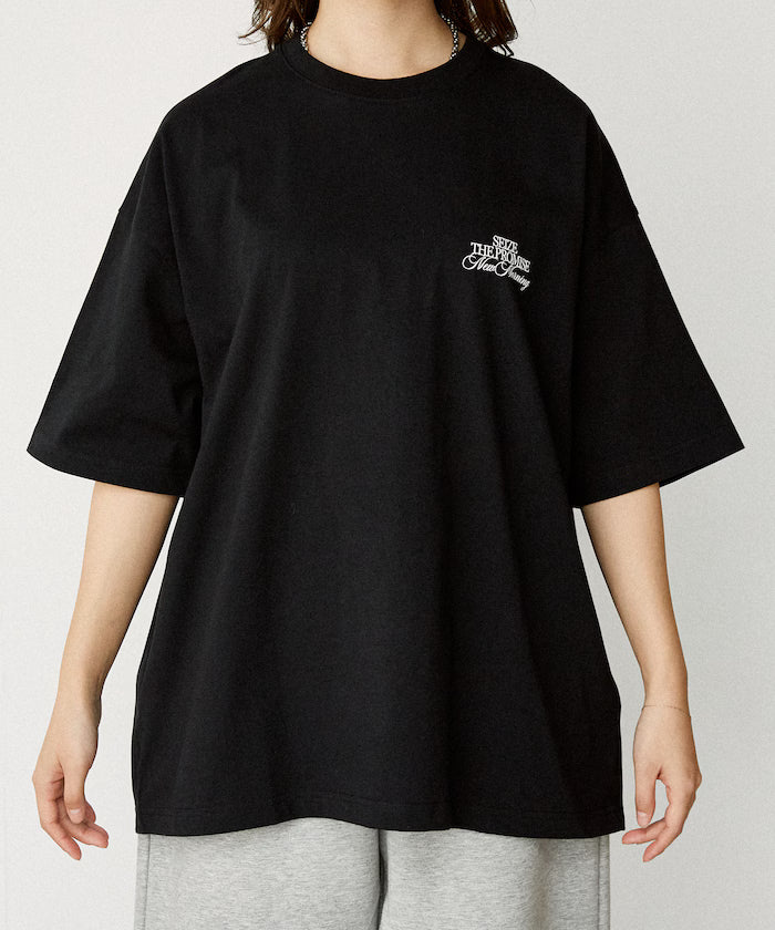 <Functional Material> PROMISE Cat Print T-Shirt Limited Release