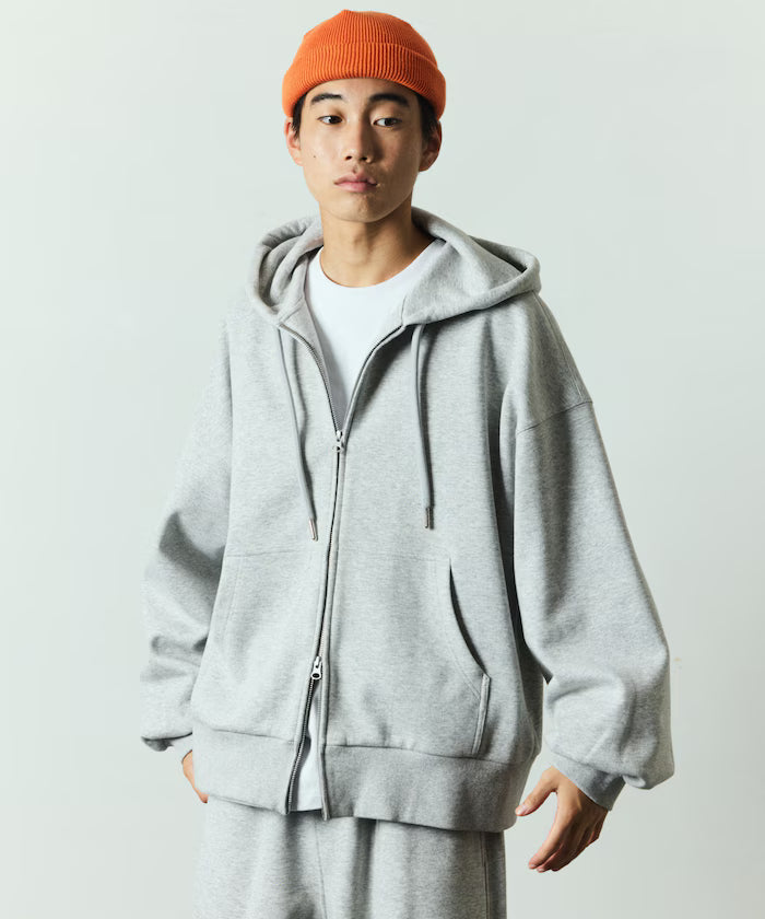 Relaxed Fit Bonding Zip-Up Parker [Limited Edition]