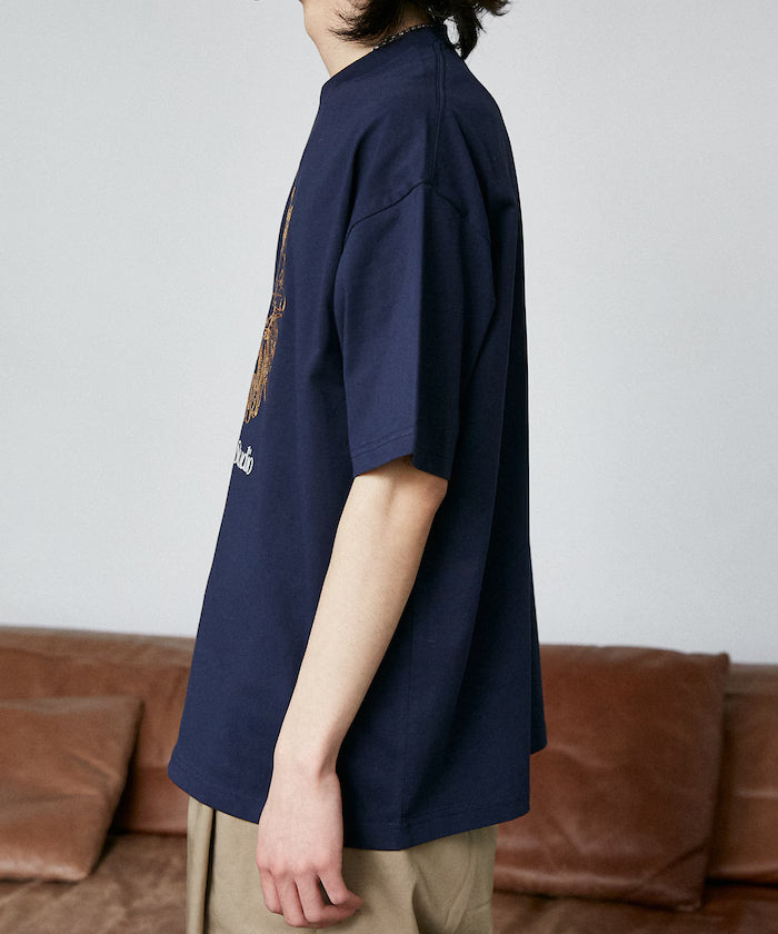 LOVE POP STUDIO Flower Embroidery T-Shirt Limited Edition