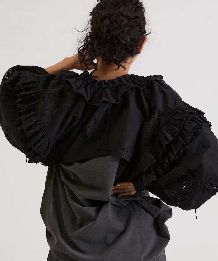Collar 2WAY Lace Bolero & Chaps