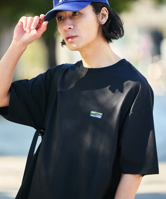STORATECH/Stratech Big Silhouette One Point Logo T-Shirt/Antibacterial/Odor Resistant/Antimicrobial/UV Cut/Contact Cooling Moisture Wicking 【Limited Release】