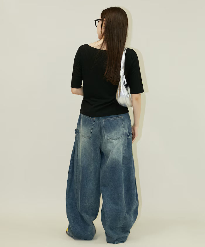 Race Layered Tereko Draped T-Shirt Limited Edition