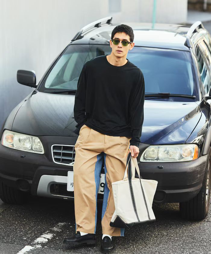 Washable Merino Wool Blend Long Sleeve T-Shirt
