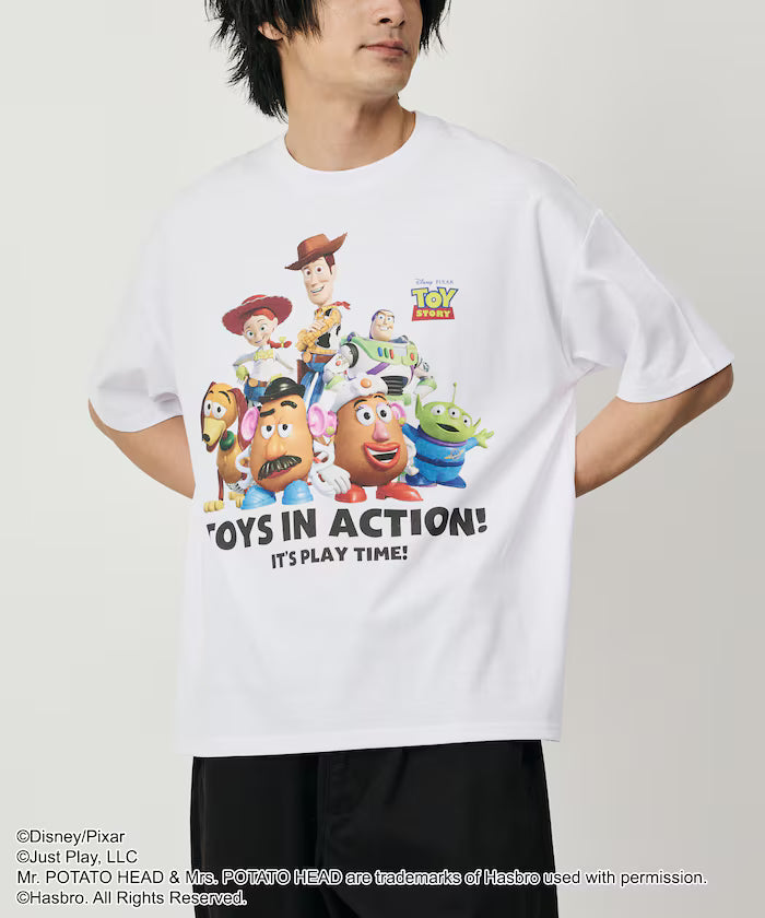 [April 20 12:00 release][Made to Order Product] 'Toy Story' Exclusive Character Print Crew Neck T-shirt Limited Edition