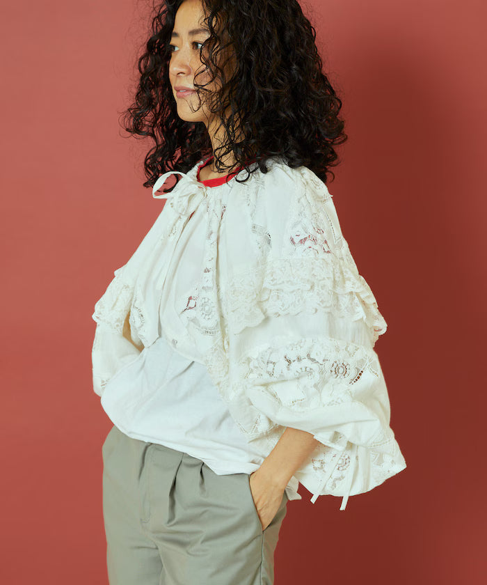 2WAY Lace Bolero & Chaps Pants