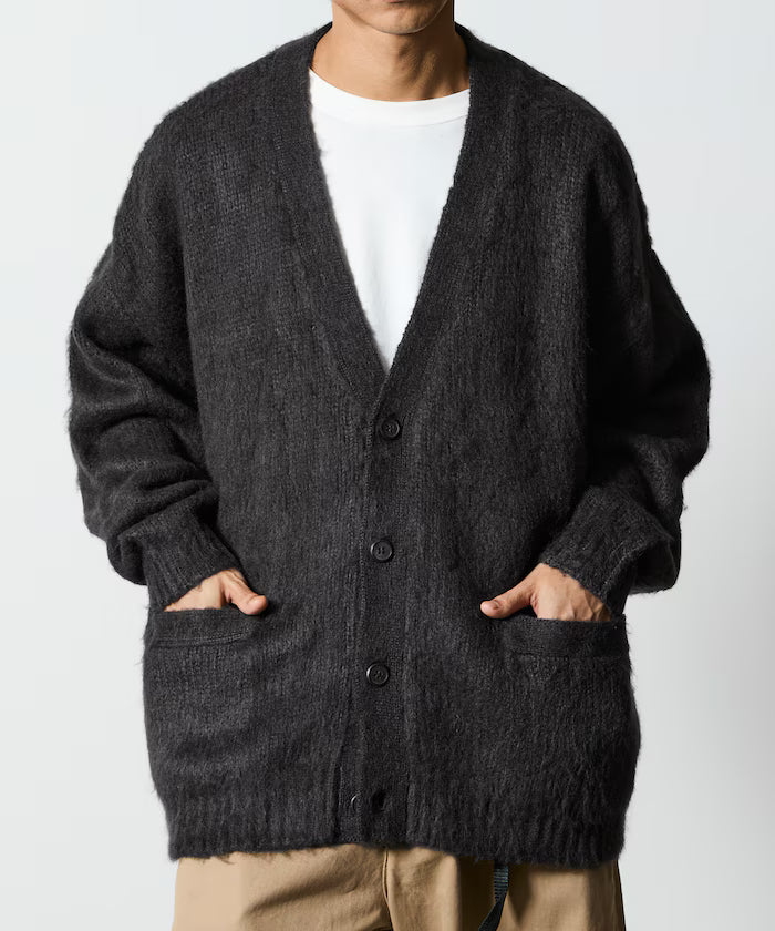 Relax Fit Shaggy Knit Loose Cardigan 【Limited Edition】