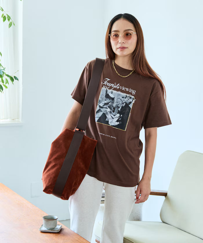 Custom ECO SUEDE SHOULDER BAG Eco Suede Shoulder Bag