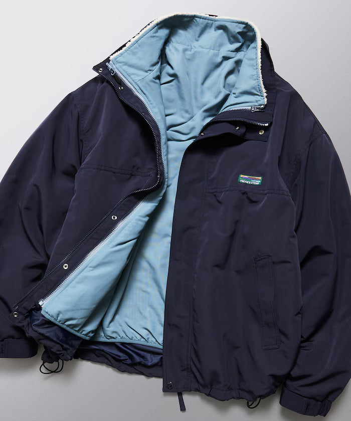 Reversible Liner Set 4way Stand Collar Blouson / Nylon Fleece Liner Set / 2-piece Set [Limited Edition]