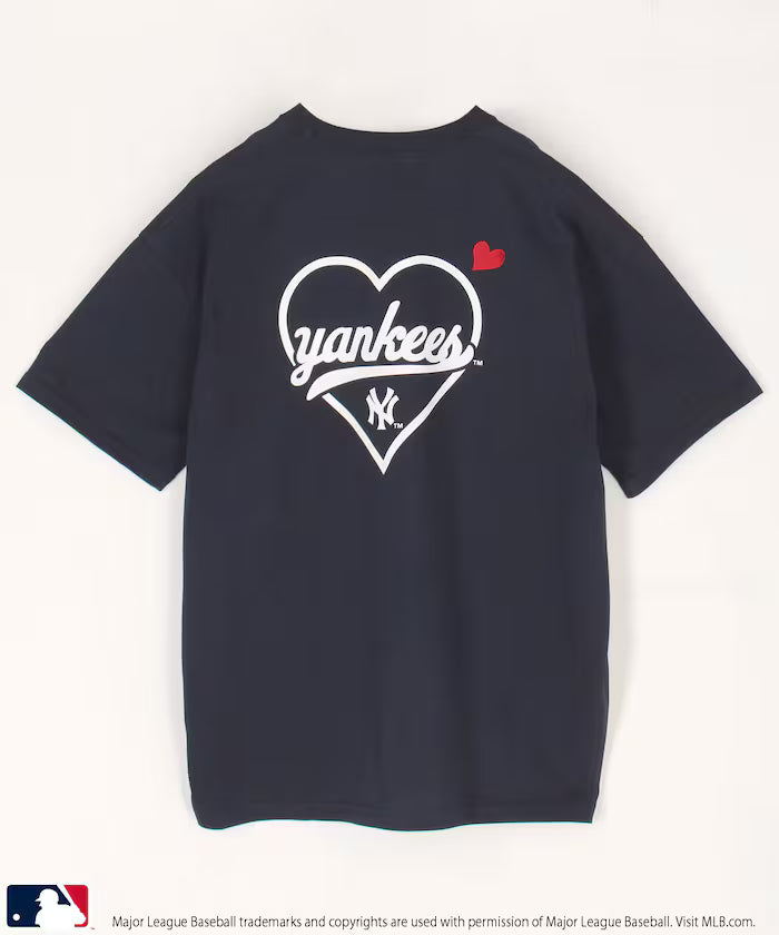Limited Edition MLB Back Print Heart T-Shirt