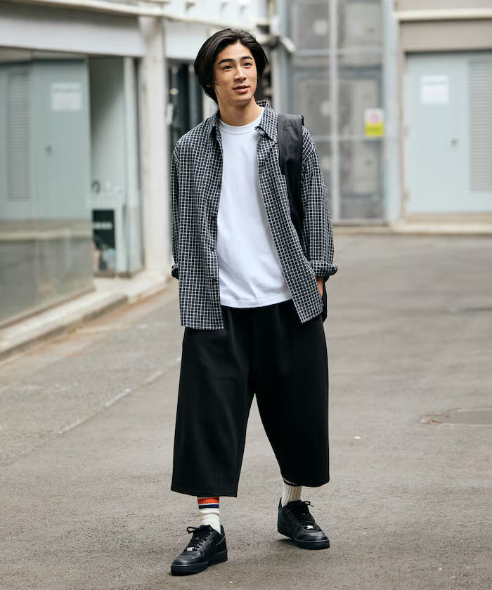 Limited Release Wide Silhouette Cool Touch Quarter-Length Sweatpants Contact Cooling