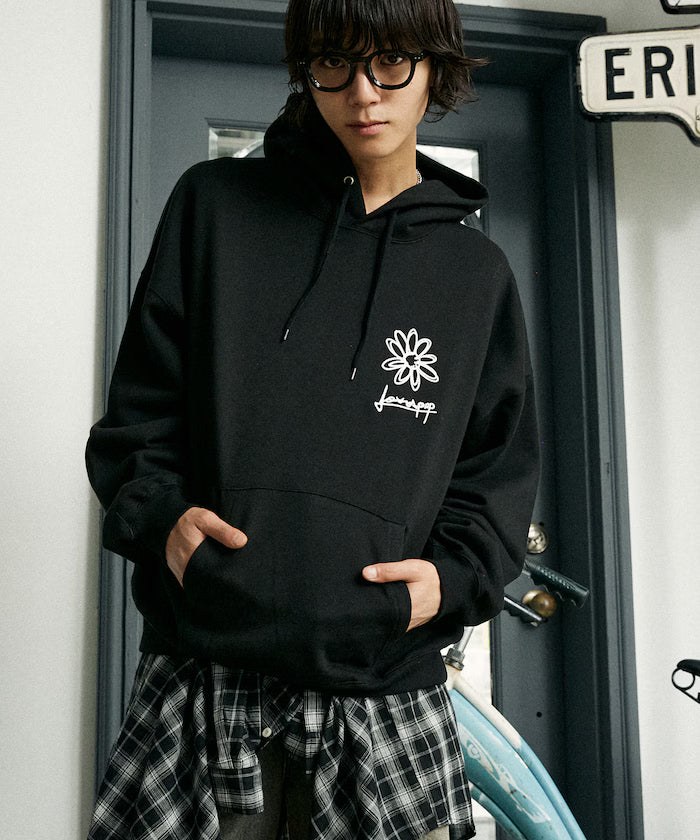 LOVE POP STUDIO FLOWER GRAPHIC HOODIE【Limited Edition】