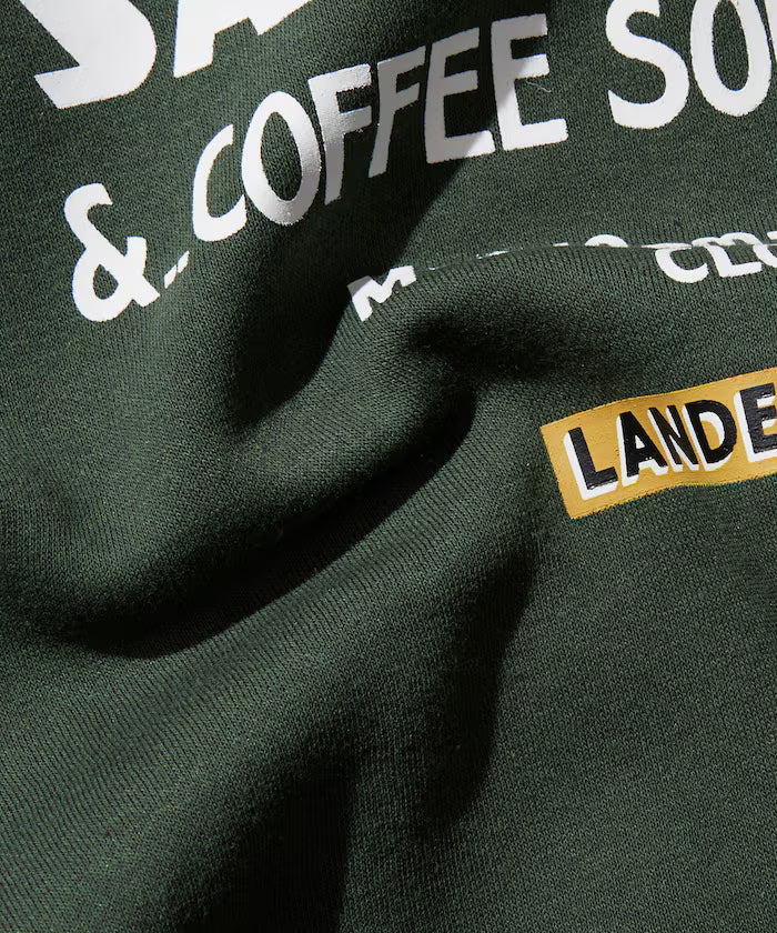 LANDER SANDWICHES×FREAK'S STORE/LANDER Limited Big Silhouette Back Print Sweat Hoodie 【Limited Release】