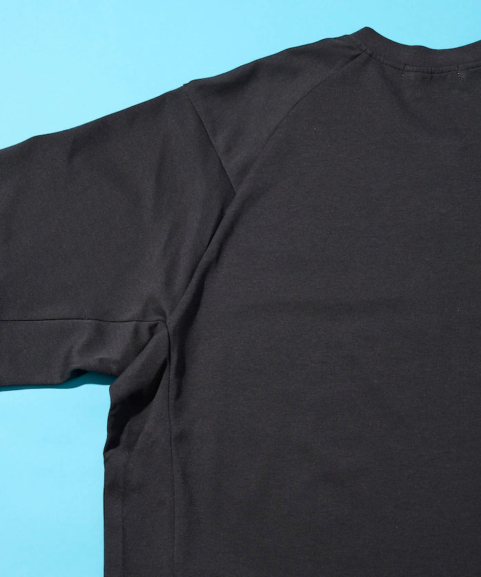 SUPER ICE / Super Ice Henry Neck Spindle T-Shirt Contact Cold Sensation / Quick Drying / UV Cut