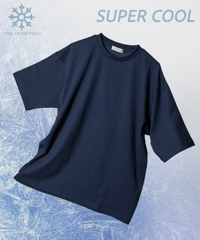SuperCool Super Cool Crew Neck T-Shirt [Limited Edition] - Navy