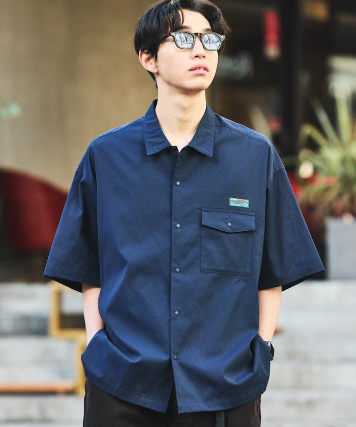 AiRide/Air Ride Relax Fit Short Sleeve Pocket Shirt/Dry Fast/UV Cut 【Limited Release】