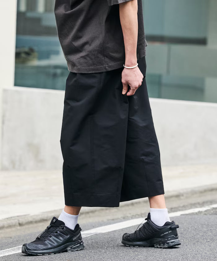 Limited Release Drymix(R) Dry Mix Wide Silhouette Tuck Three Quarter Pants Quick Dry UV Cut