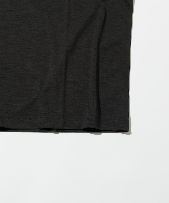 Washable Merino Wool Blend Long Sleeve T-Shirt