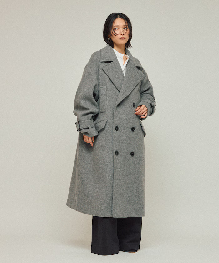 Oversized Recycled Wool Coat