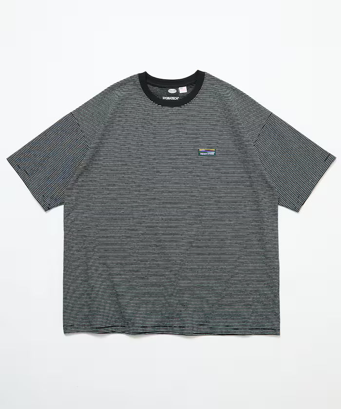STORATECH/Stratech Big Silhouette One Point Logo T-Shirt/Antibacterial/Odor Resistant/Antimicrobial/UV Cut/Contact Cooling Moisture Wicking 【Limited Release】