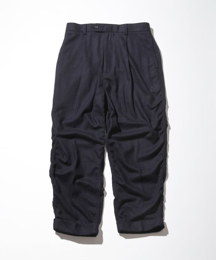Wool Flannel Pant - Navy